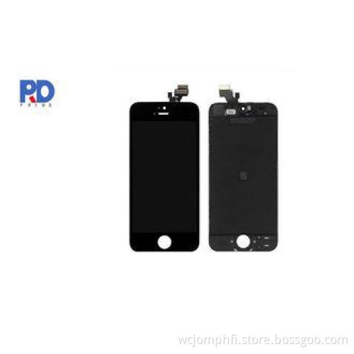 Black IPhone 5 LCD Screen Replacement Original TFT Cell Pho